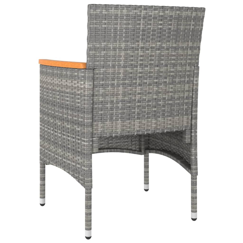 8720286089927_g_en_hd_4 vidaXL 4 Piece Garden Chair and Stool Set Poly Rattan Grey - Image 6
