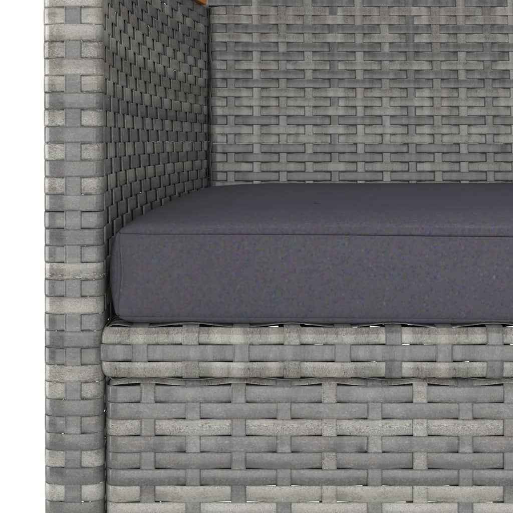 8720286089927_g_en_hd_7 vidaXL 4 Piece Garden Chair and Stool Set Poly Rattan Grey - Image 9