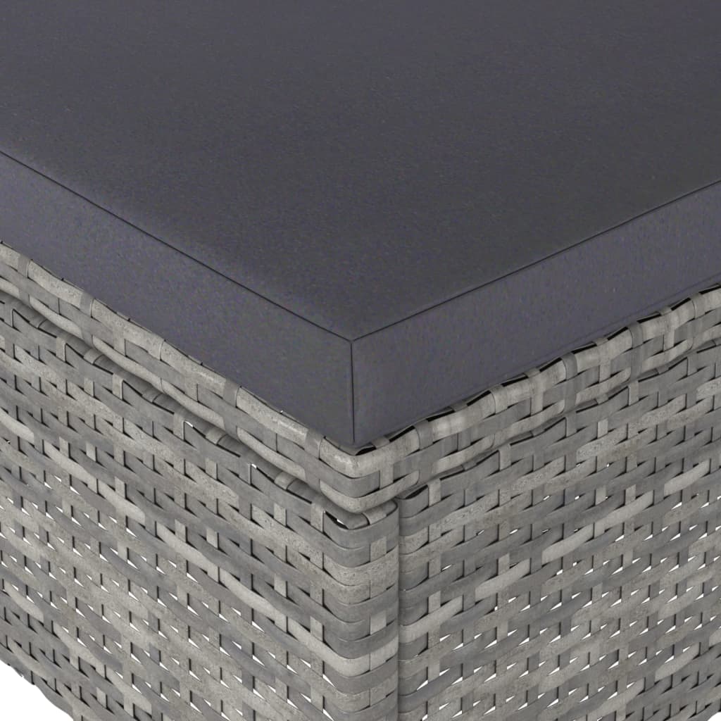 8720286089927_g_en_hd_8 vidaXL 4 Piece Garden Chair and Stool Set Poly Rattan Grey - Image 10