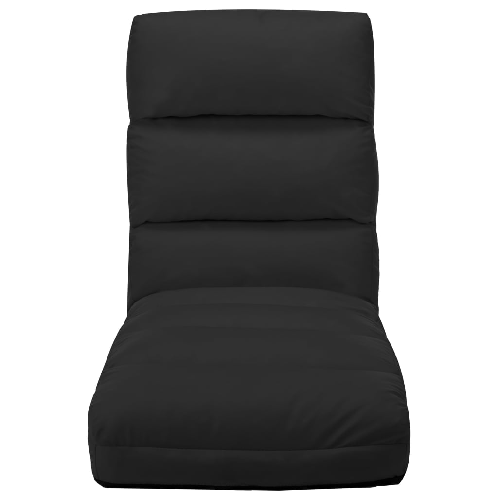 8720286104064_g_en_hd_1 vidaXL Folding Floor Chair Black Faux Leather - Image 2