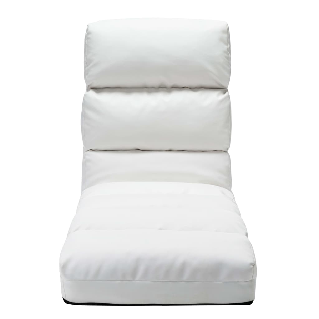 8720286104071_g_en_hd_1 vidaXL Folding Floor Chair White Faux Leather - Image 2