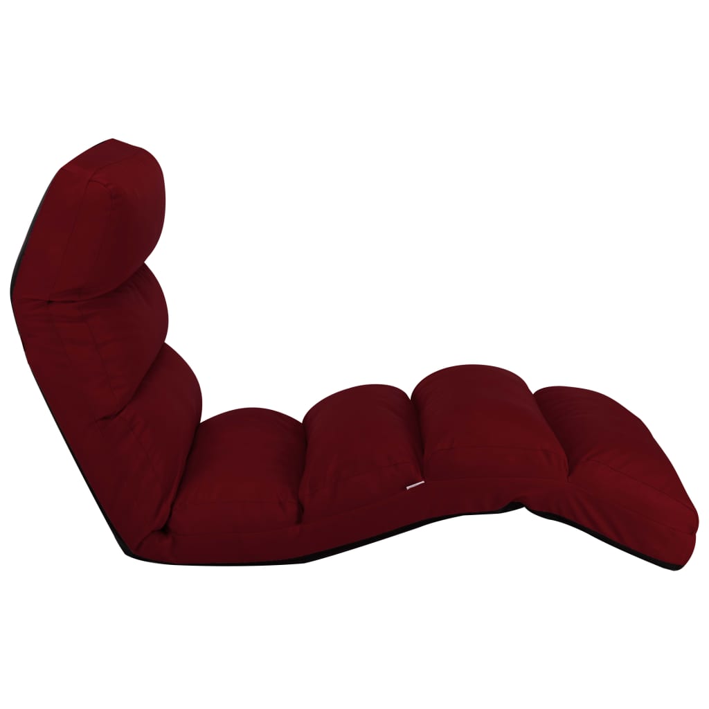 8720286104101_g_en_hd_2 vidaXL Folding Floor Chair Wine Red Faux Leather - Image 3