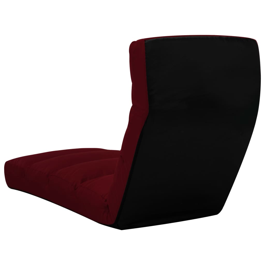 8720286104101_g_en_hd_3 vidaXL Folding Floor Chair Wine Red Faux Leather - Image 4