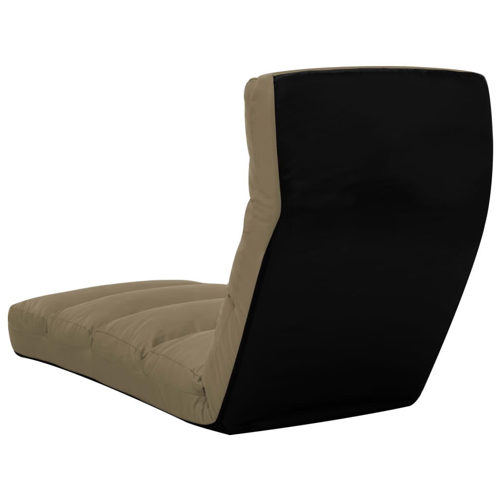 8720286104125_g_en_hd_3 vidaXL Folding Floor Chair Cappuccino Faux Leather - Image 4