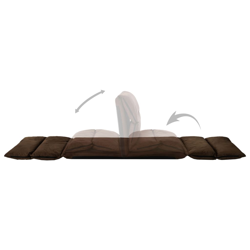 8720286104194_g_en_hd_7 vidaXL Folding Floor Chair Brown Microfibre - Image 8