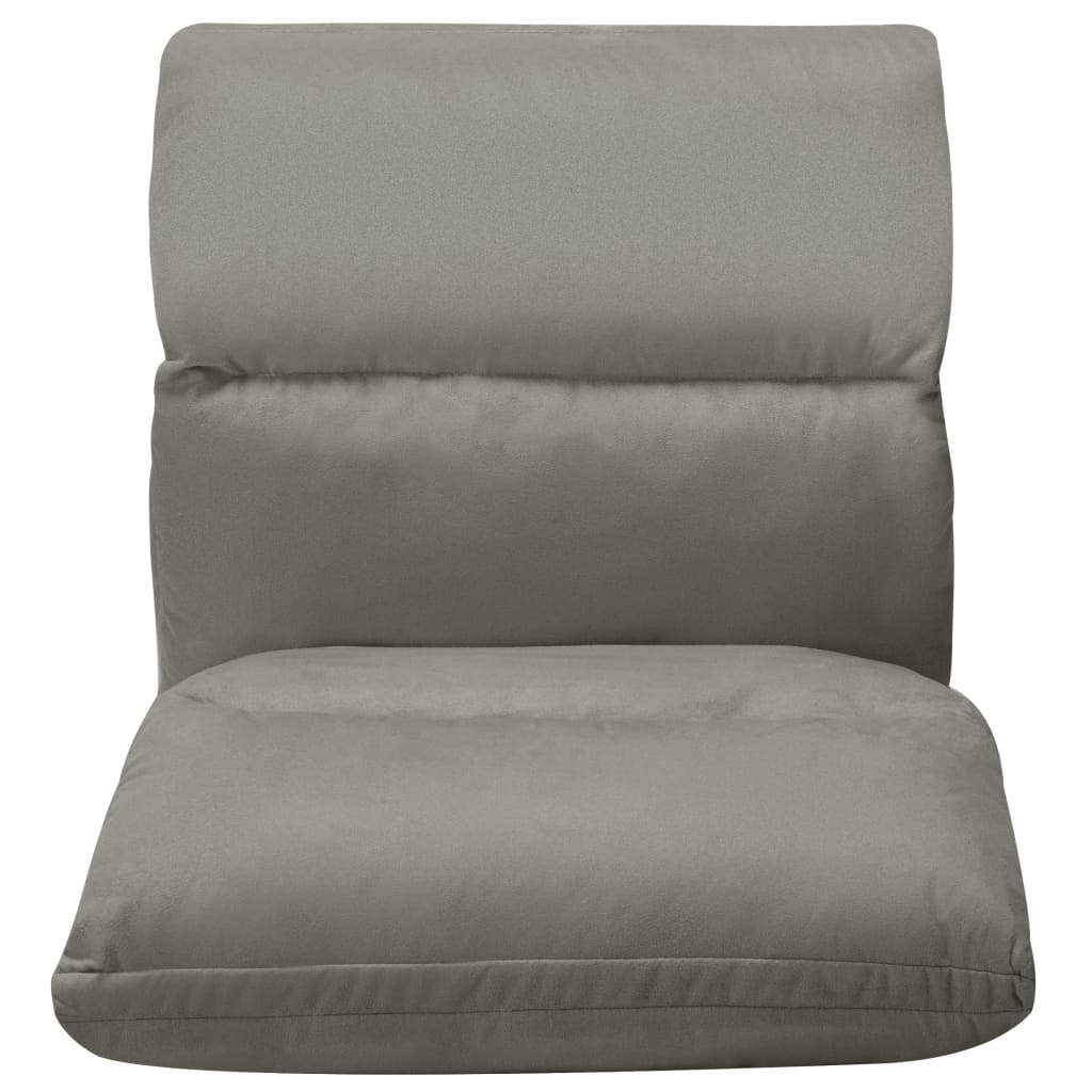 8720286104224_g_en_hd_4 vidaXL Folding Floor Chair Dark Grey Microfibre - Image 5