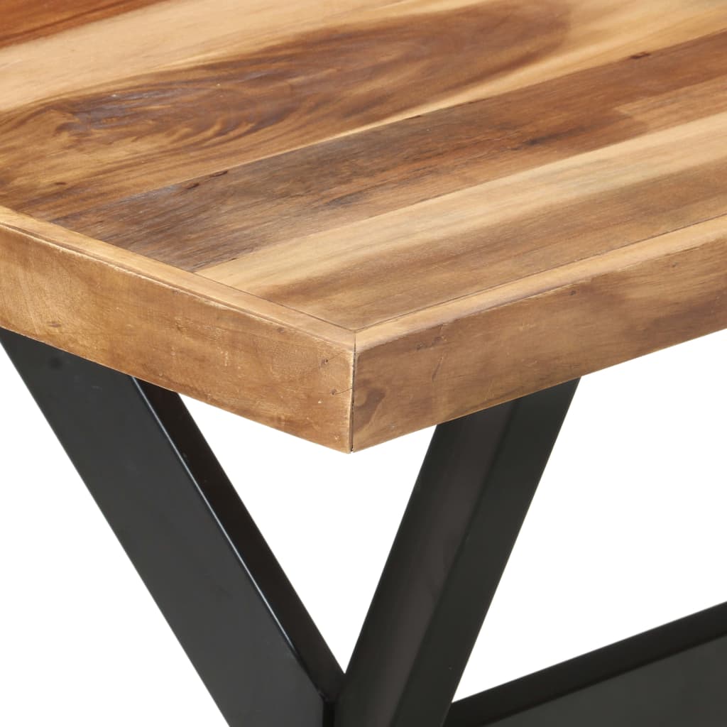 8720286104422_g_en_hd_4 vidaXL Dining Table 140x70x75 cm Solid Wood with Honey Finish - Image 5