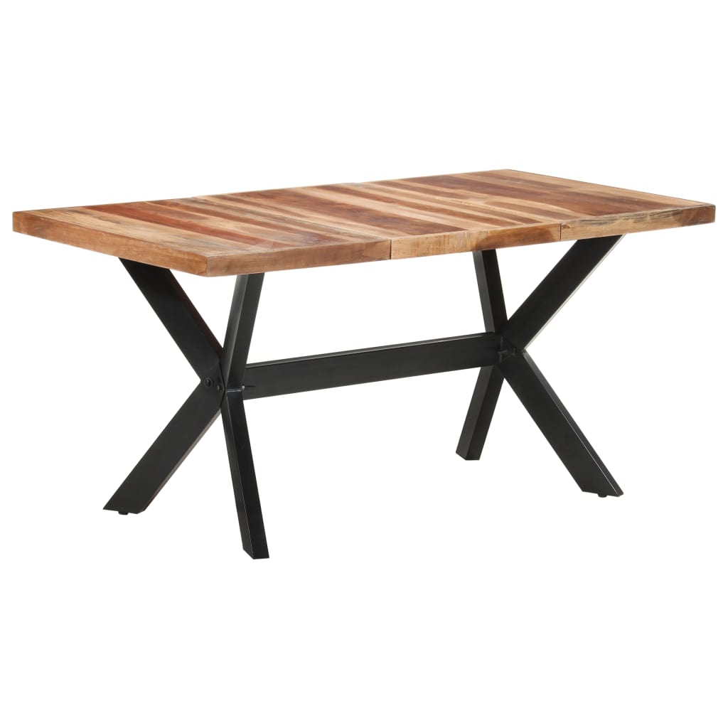 8720286104439_g_en_hd_8 vidaXL Dining Table 160x80x75 cm Solid Wood with Honey Finish - Image 9