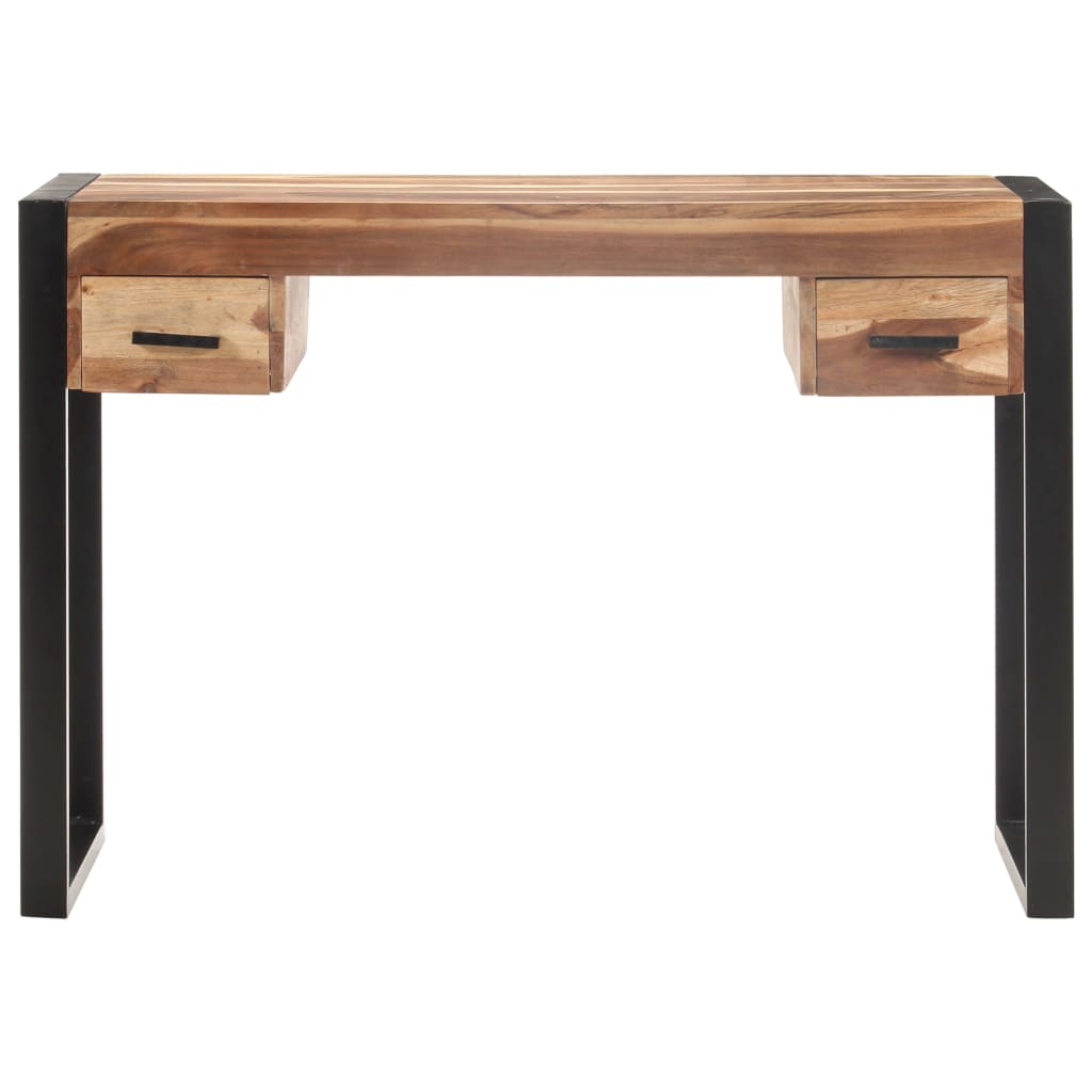 8720286104460_g_en_hd_2 vidaXL Desk 110x50x76 cm Solid Wood - Image 4