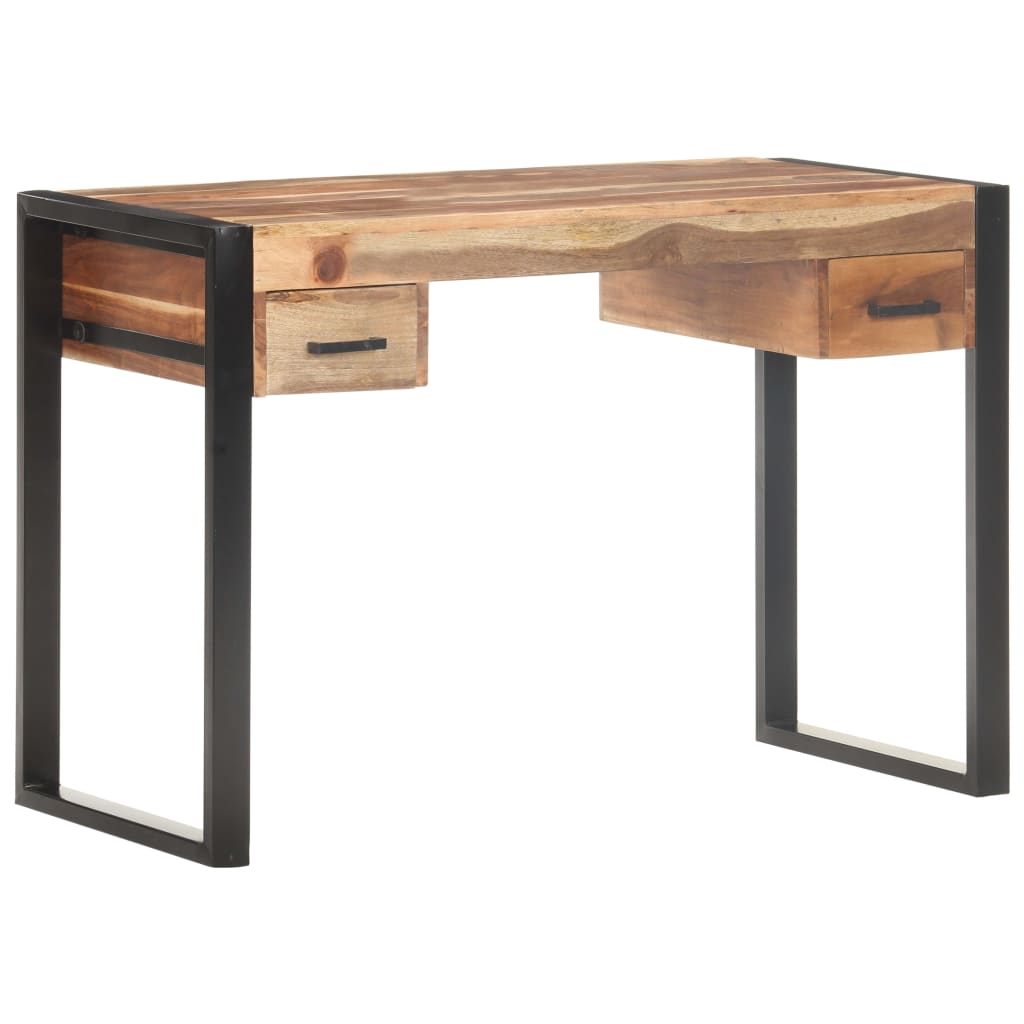 8720286104460_g_en_hd_6 vidaXL Desk 110x50x76 cm Solid Wood - Image 8