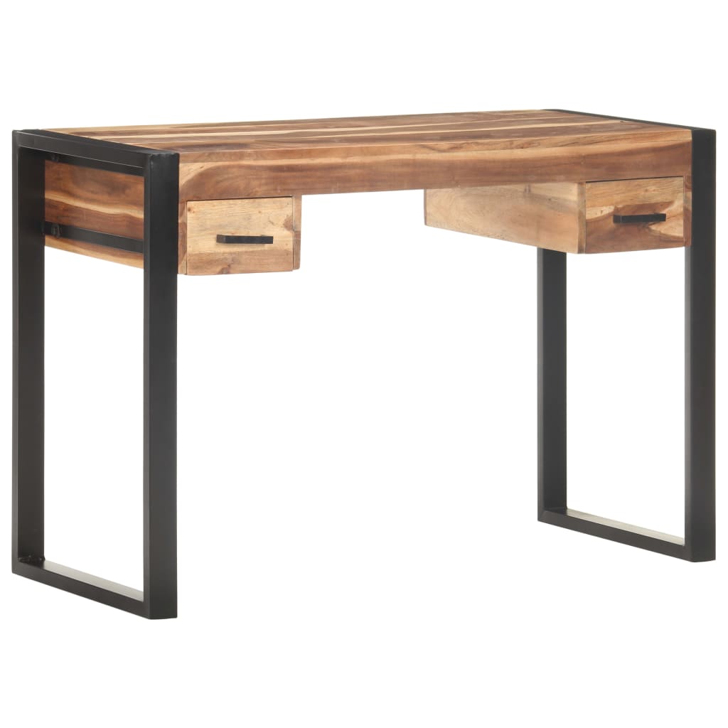 8720286104460_g_en_hd_7 vidaXL Desk 110x50x76 cm Solid Wood - Image 9