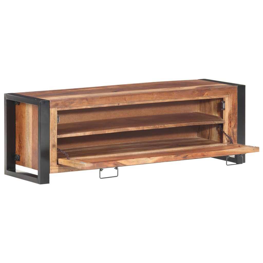 8720286104538_g_en_hd_1 vidaXL Shoe Cabinet 120x35x40 cm Solid Wood - Image 2