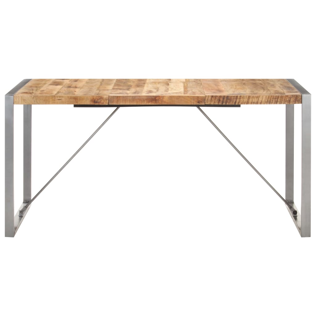 8720286104552_g_en_hd_1 vidaXL Dining Table 160x80x75 cm Solid Wood Mango - Image 2