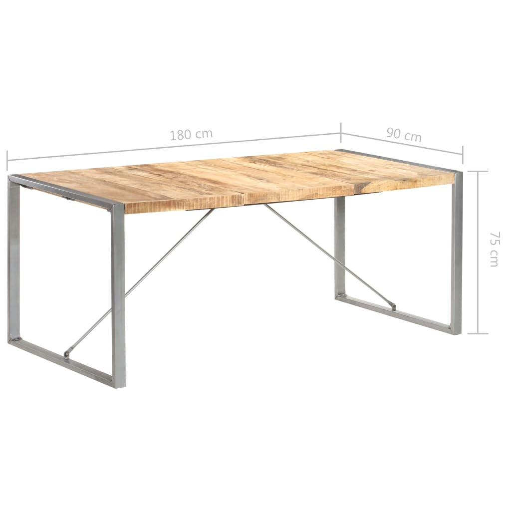 8720286104569_g_en_hd_6 vidaXL Dining Table 180x90x75 cm Solid Wood Mango - Image 7