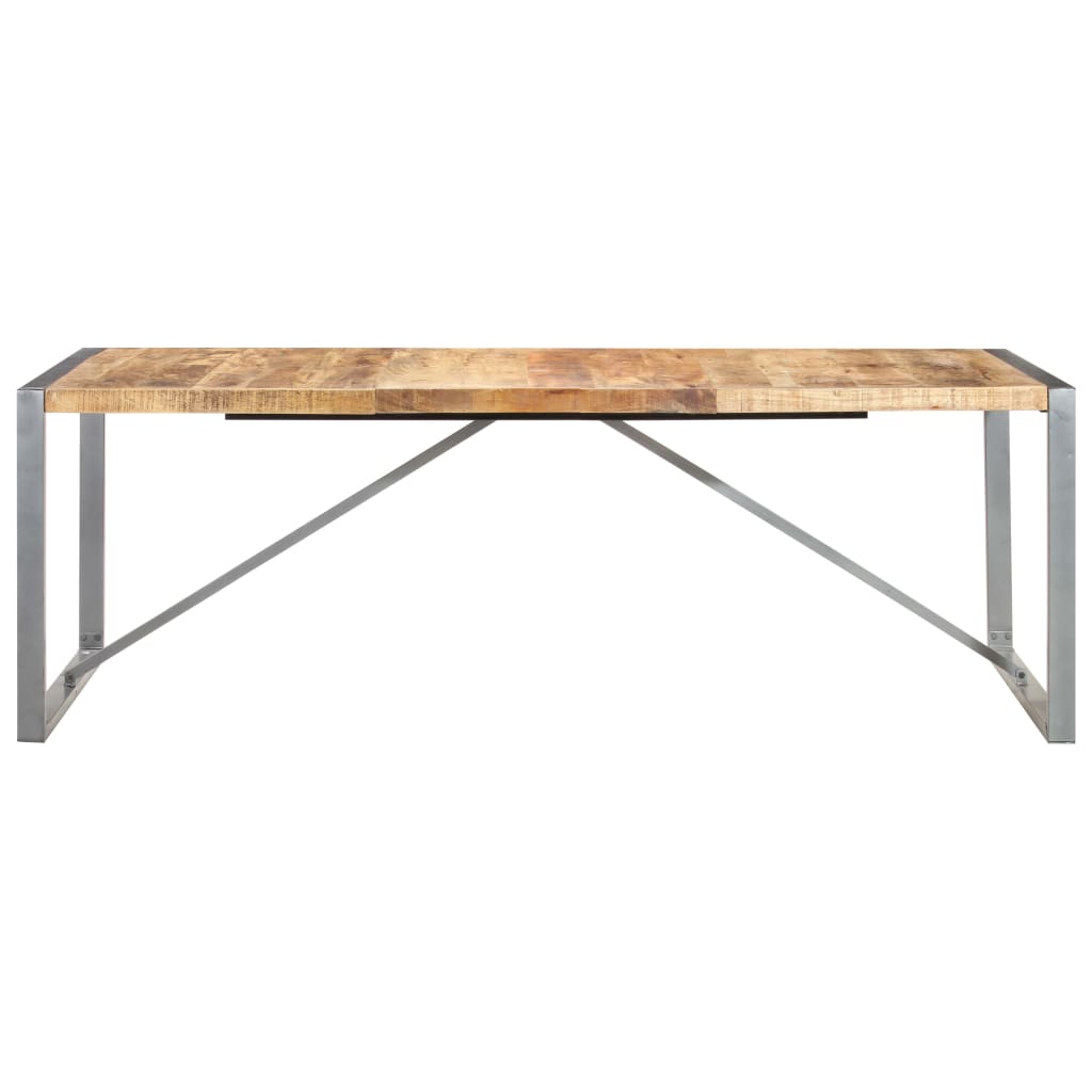 8720286104583_g_en_hd_1 vidaXL Dining Table 220x100x75 cm Solid Wood Mango - Image 2