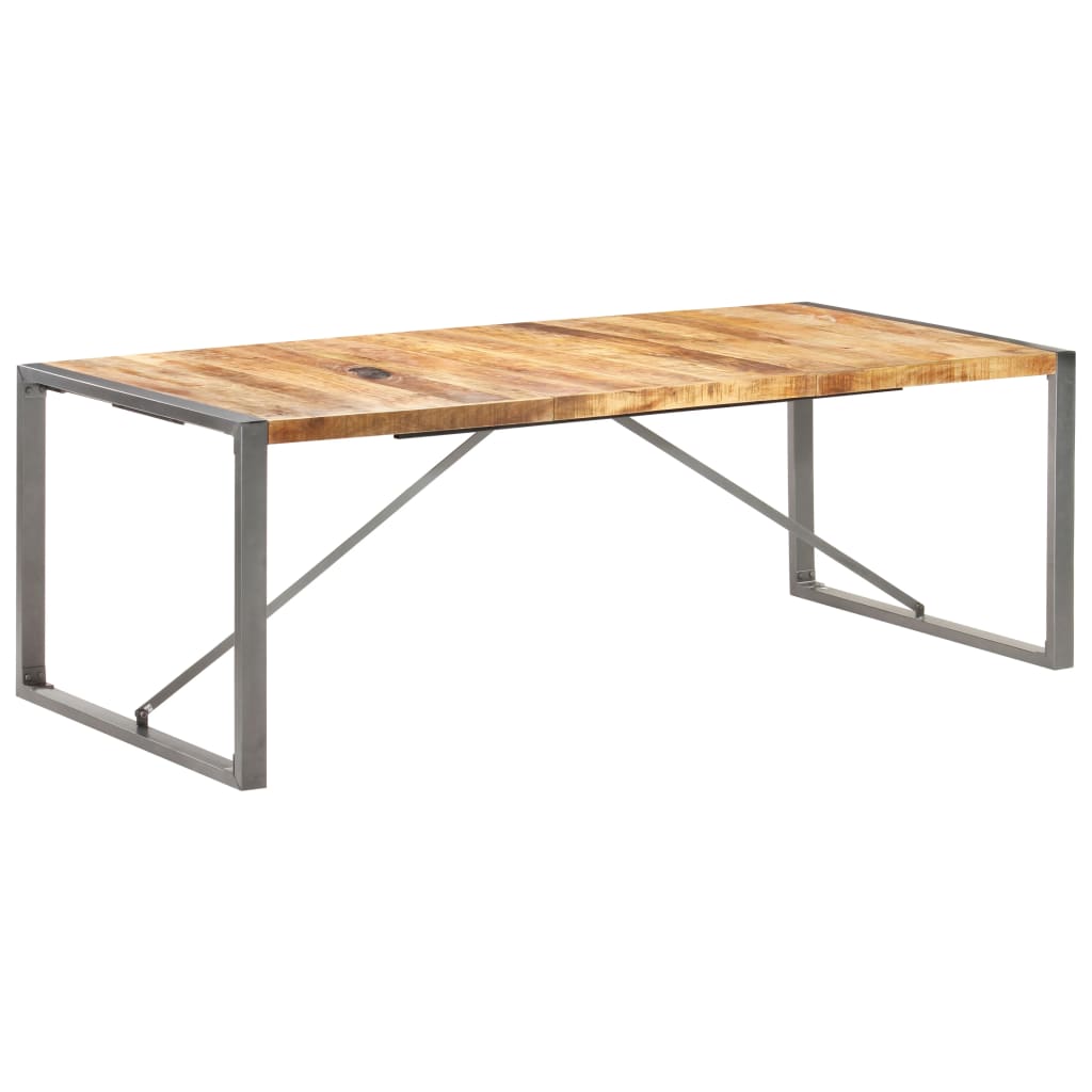 8720286104583_g_en_hd_10 vidaXL Dining Table 220x100x75 cm Solid Wood Mango - Image 11