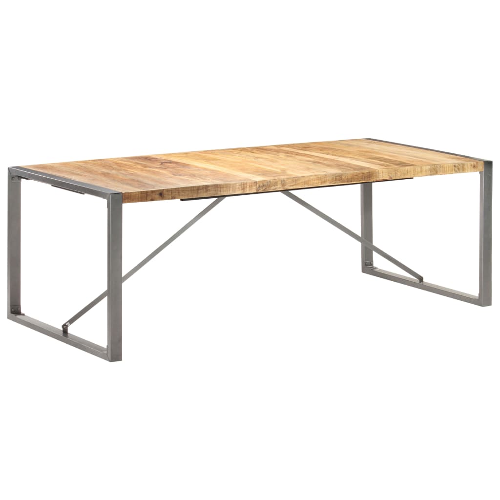 8720286104583_g_en_hd_7 vidaXL Dining Table 220x100x75 cm Solid Wood Mango - Image 8