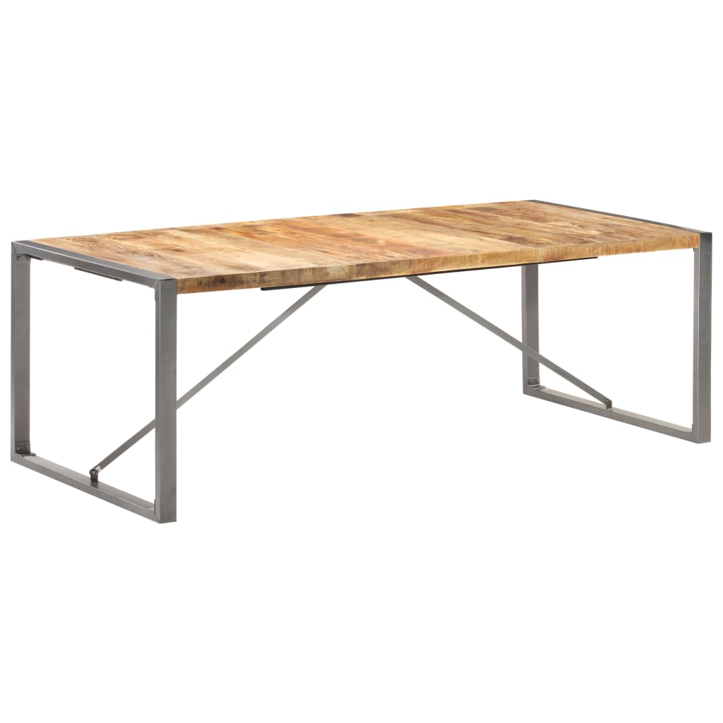 8720286104583_g_en_hd_9 vidaXL Dining Table 220x100x75 cm Solid Wood Mango - Image 10