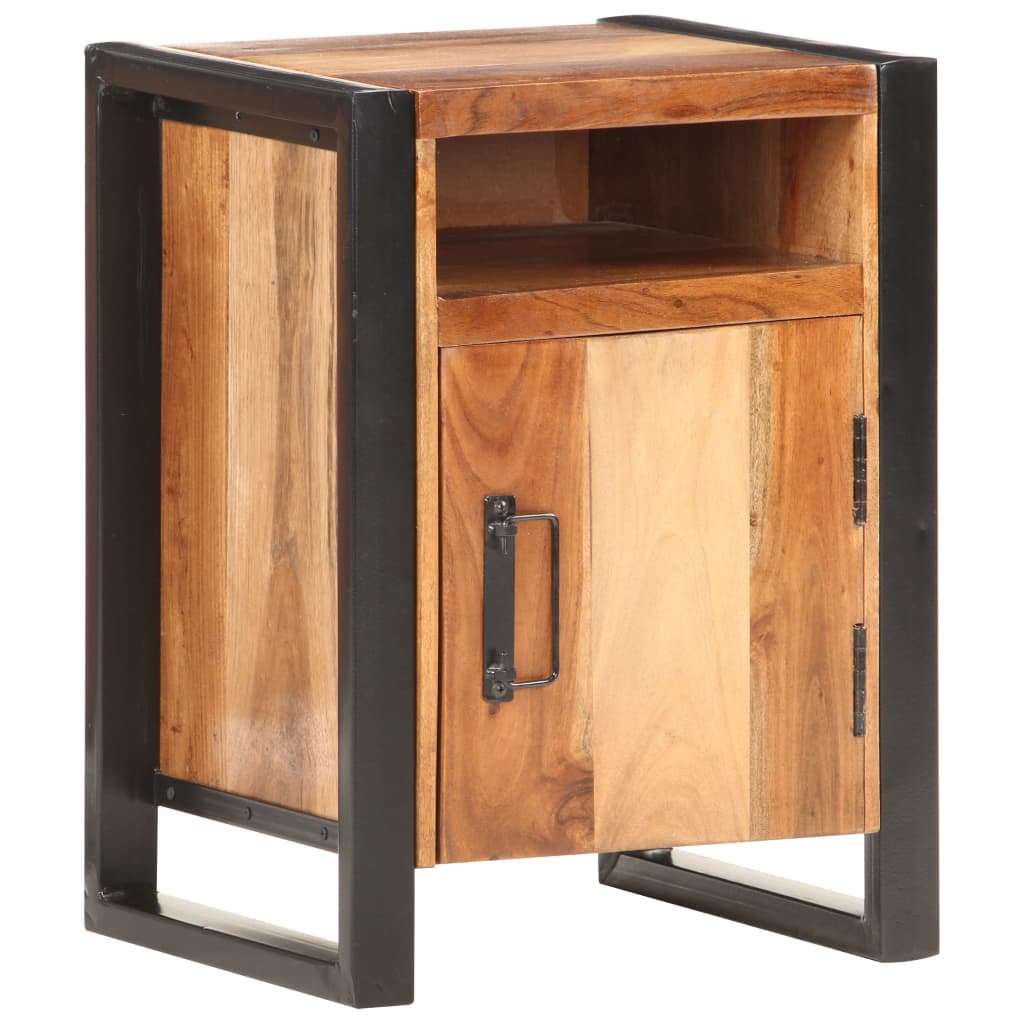 8720286104613_g_en_hd_6 vidaXL Bedside Cabinet 40x35x55cm Solid Acacia Wood - Image 8