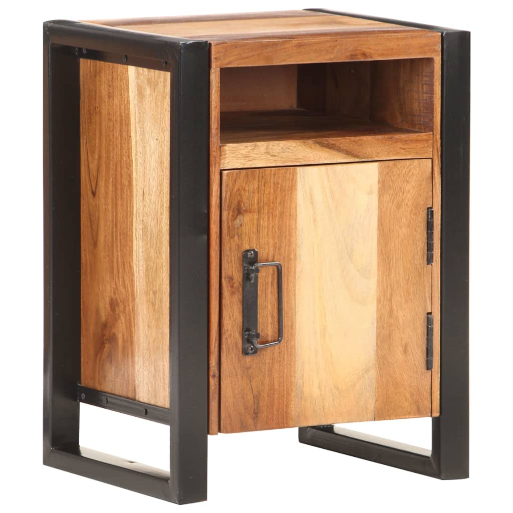 8720286104613_g_en_hd_7 vidaXL Bedside Cabinet 40x35x55cm Solid Acacia Wood - Image 9