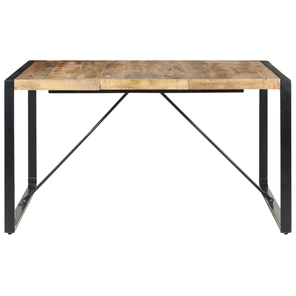 8720286104644_g_en_hd_1 vidaXL Dining Table 140x140x75 cm Solid Wood Mango - Image 2