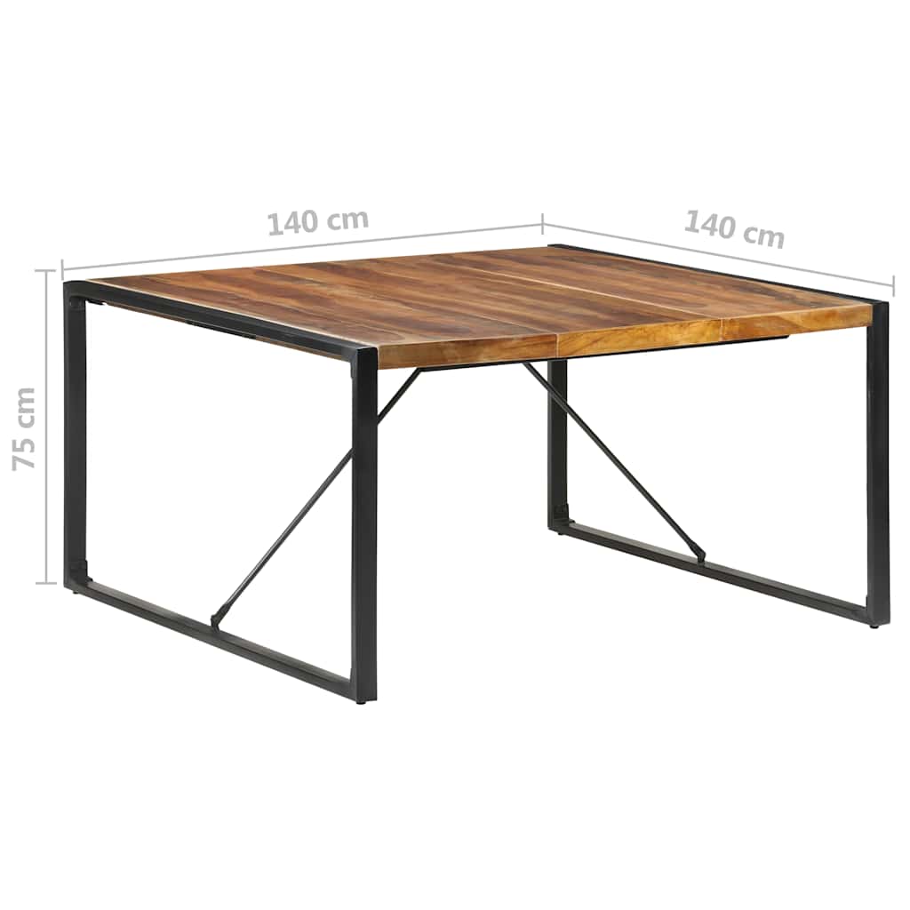 8720286104668_g_en_hd_5 vidaXL Dining Table 140x140x75 cm Solid Wood - Image 6