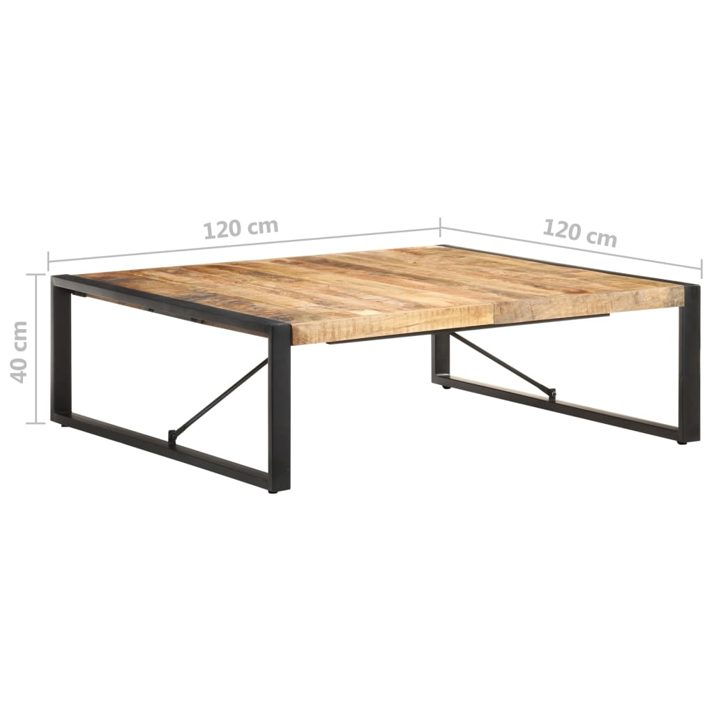 8720286104729_g_en_hd_5 vidaXL Coffee Table 120x120x40 cm Solid Wood Mango - Image 6