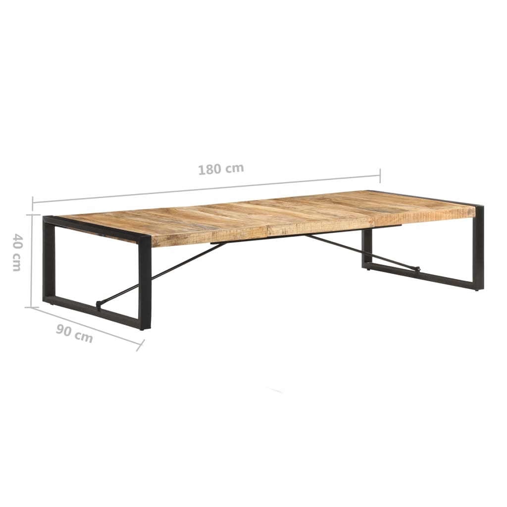 8720286104804_g_en_hd_6 vidaXL Coffee Table 180x90x40 cm Solid Wood Mango - Image 7