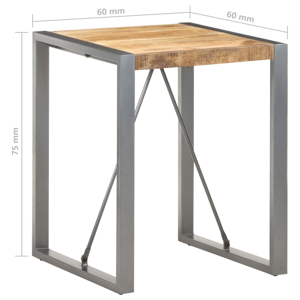 8720286104873_g_en_hd_4 vidaXL Dining Table 60x60x75 cm Solid Rough Mango Wood - Image 5