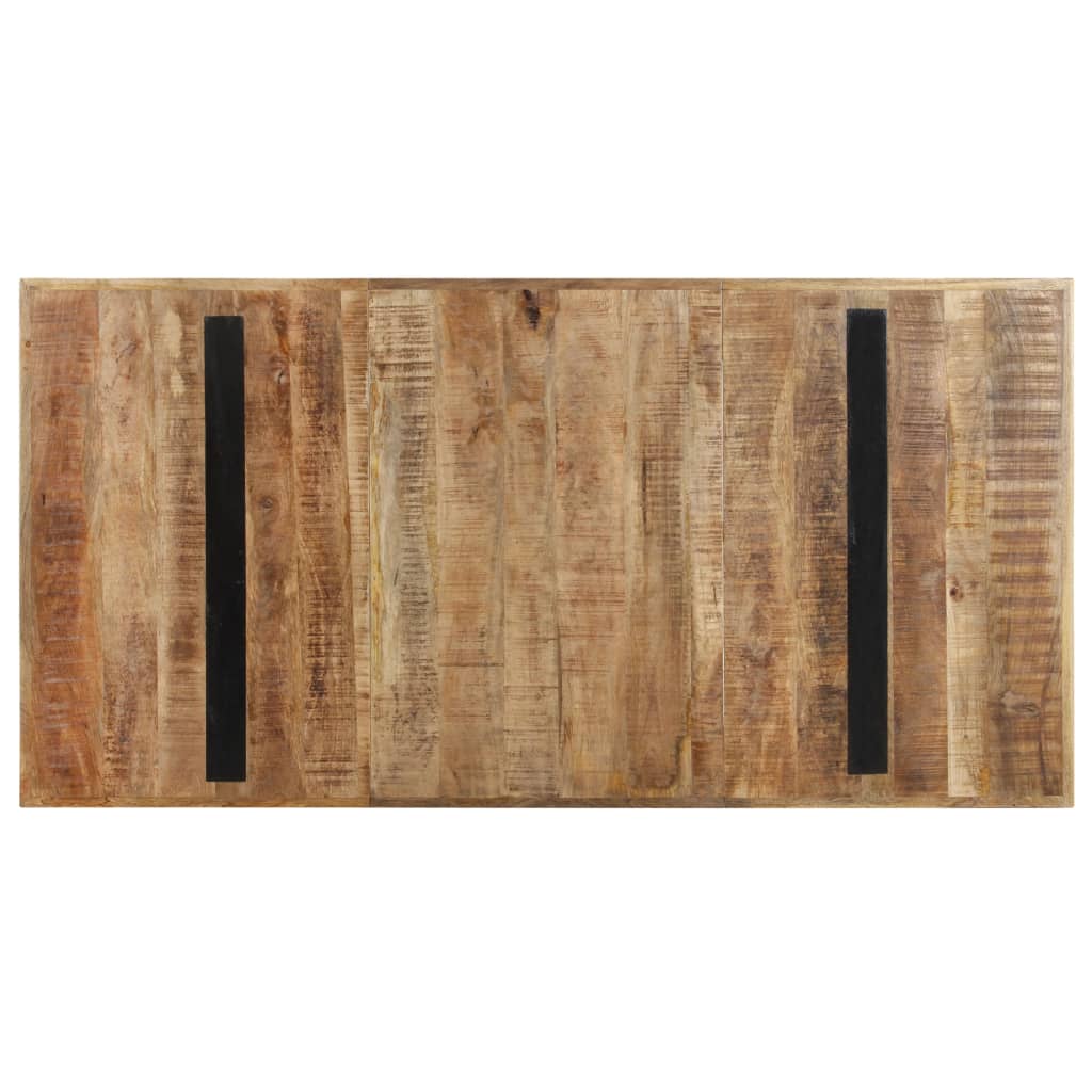 8720286105009_g_en_hd_3 vidaXL Dining Table 160x80x76 cm Rough Mango Wood - Image 4