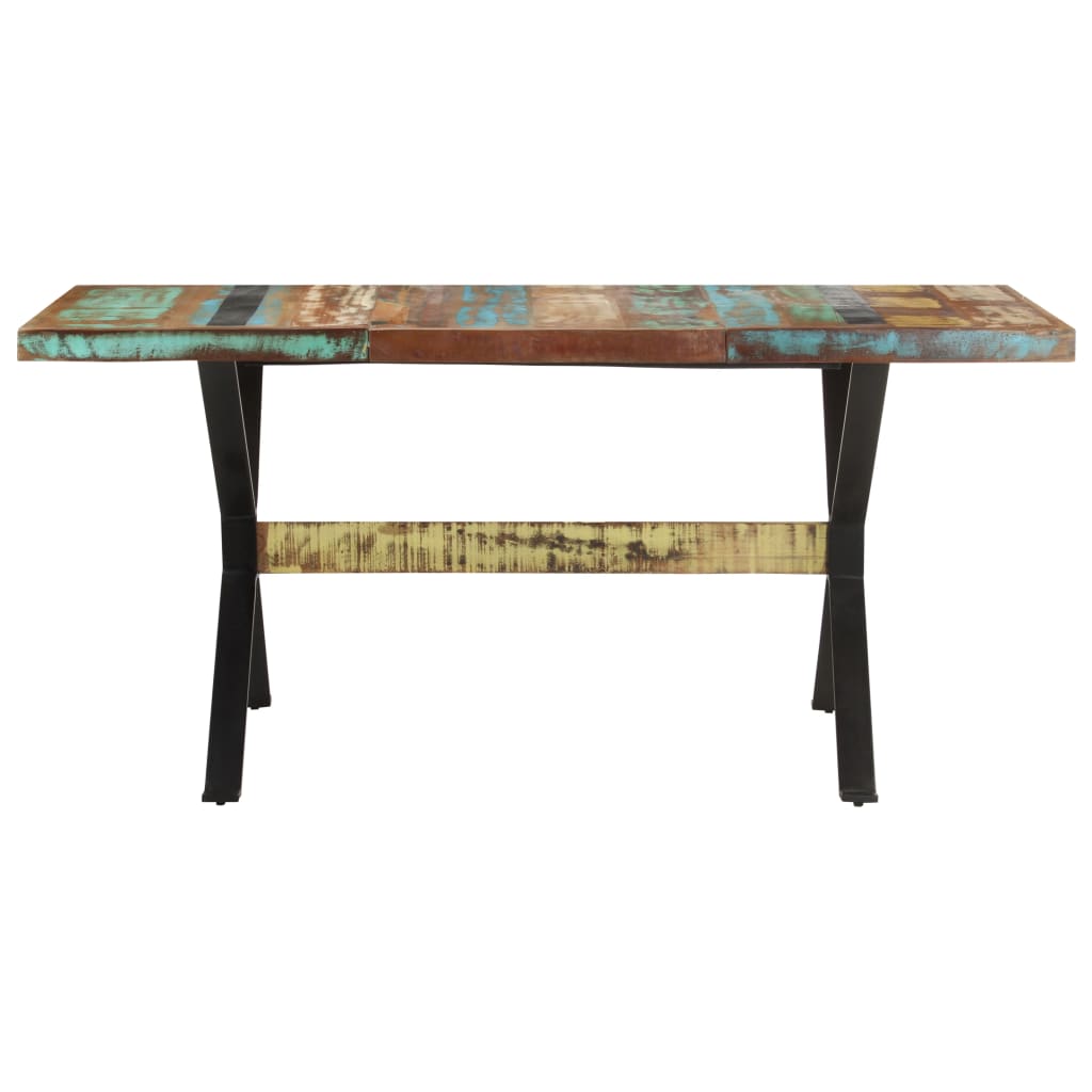 8720286105016_g_en_hd_1 vidaXL Dining Table 160x80x76 cm Solid Reclaimed Wood - Image 2