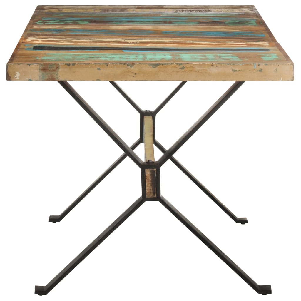 8720286105016_g_en_hd_2 vidaXL Dining Table 160x80x76 cm Solid Reclaimed Wood - Image 3