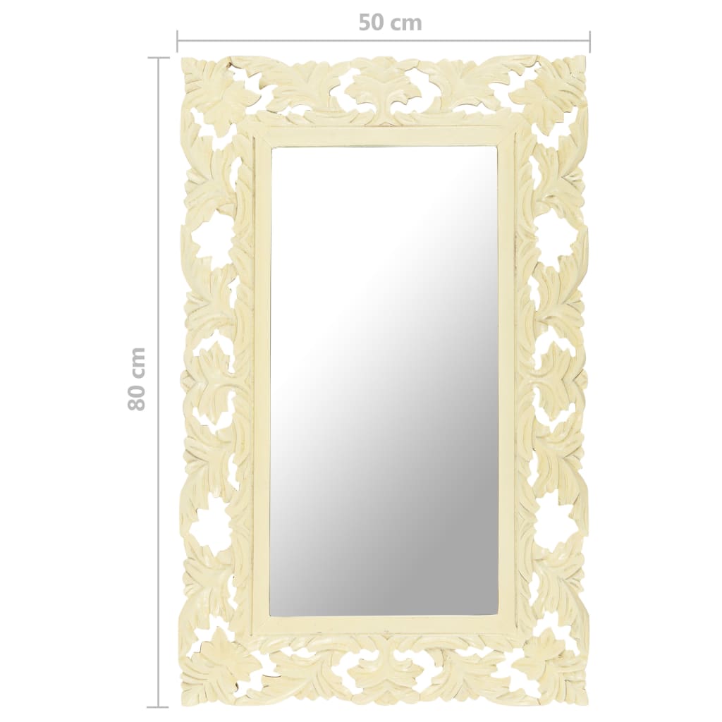 8720286105344_g_en_hd_5 vidaXL Hand Carved Mirror White 80x50 cm Solid Mango Wood - Image 6