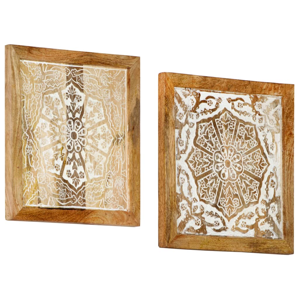 8720286105436_g_en_hd_12 vidaXL Hand-Carved Wall Panels 2 pcs Solid Mango Wood 40x40x1.5 cm - Image 13
