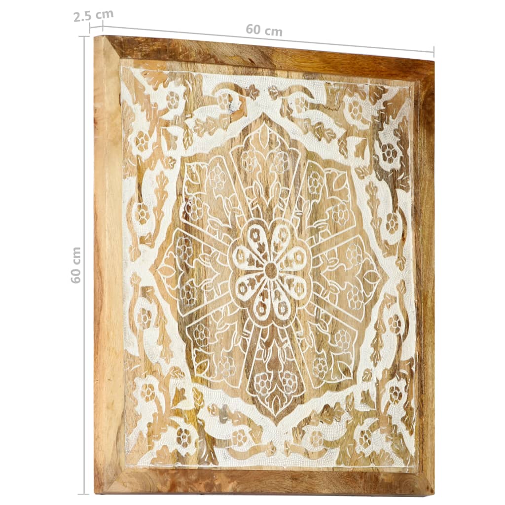 8720286105443_g_en_hd_9 vidaXL Hand-Carved Wall Panels 2 pcs Solid Mango Wood 60x60x2.5 cm - Image 10