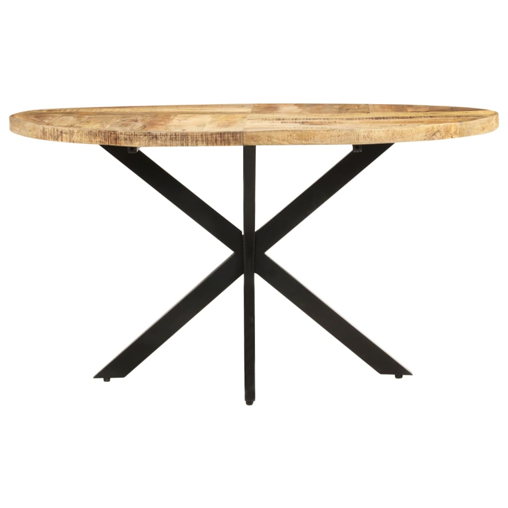 8720286105610_g_en_hd_1 vidaXL Dining Table 140x80x75 cm Solid Mango Wood - Image 2