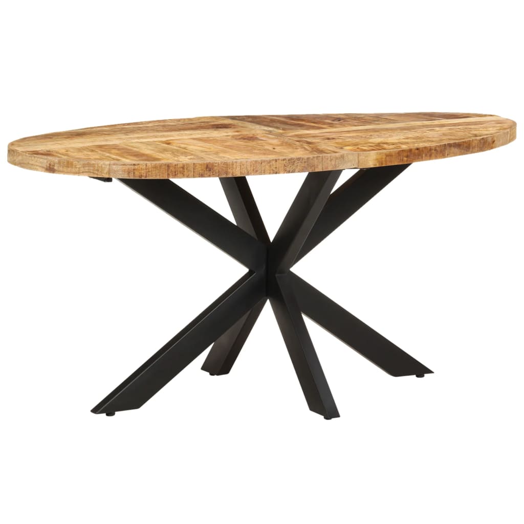 8720286105641_g_en_hd_8 vidaXL Dining Table 160x90x75 cm Rough Mango Wood - Image 9