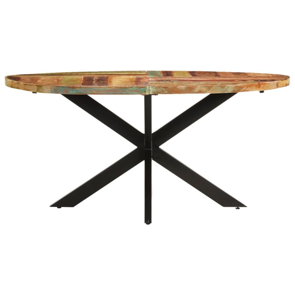 8720286105658_g_en_hd_1 vidaXL Dining Table 160x90x75 cm Solid Reclaimed Wood - Image 2