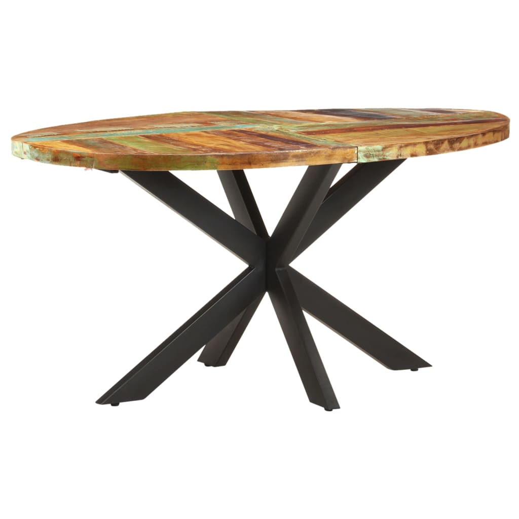 8720286105658_g_en_hd_5 vidaXL Dining Table 160x90x75 cm Solid Reclaimed Wood - Image 6