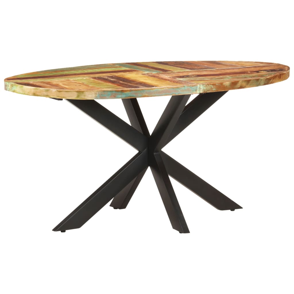 8720286105658_g_en_hd_6 vidaXL Dining Table 160x90x75 cm Solid Reclaimed Wood - Image 7