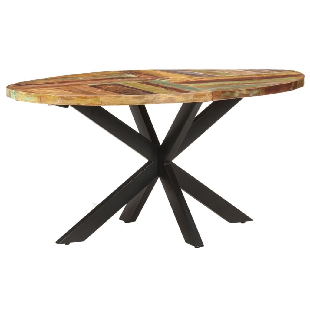 8720286105658_g_en_hd_7 vidaXL Dining Table 160x90x75 cm Solid Reclaimed Wood - Image 8