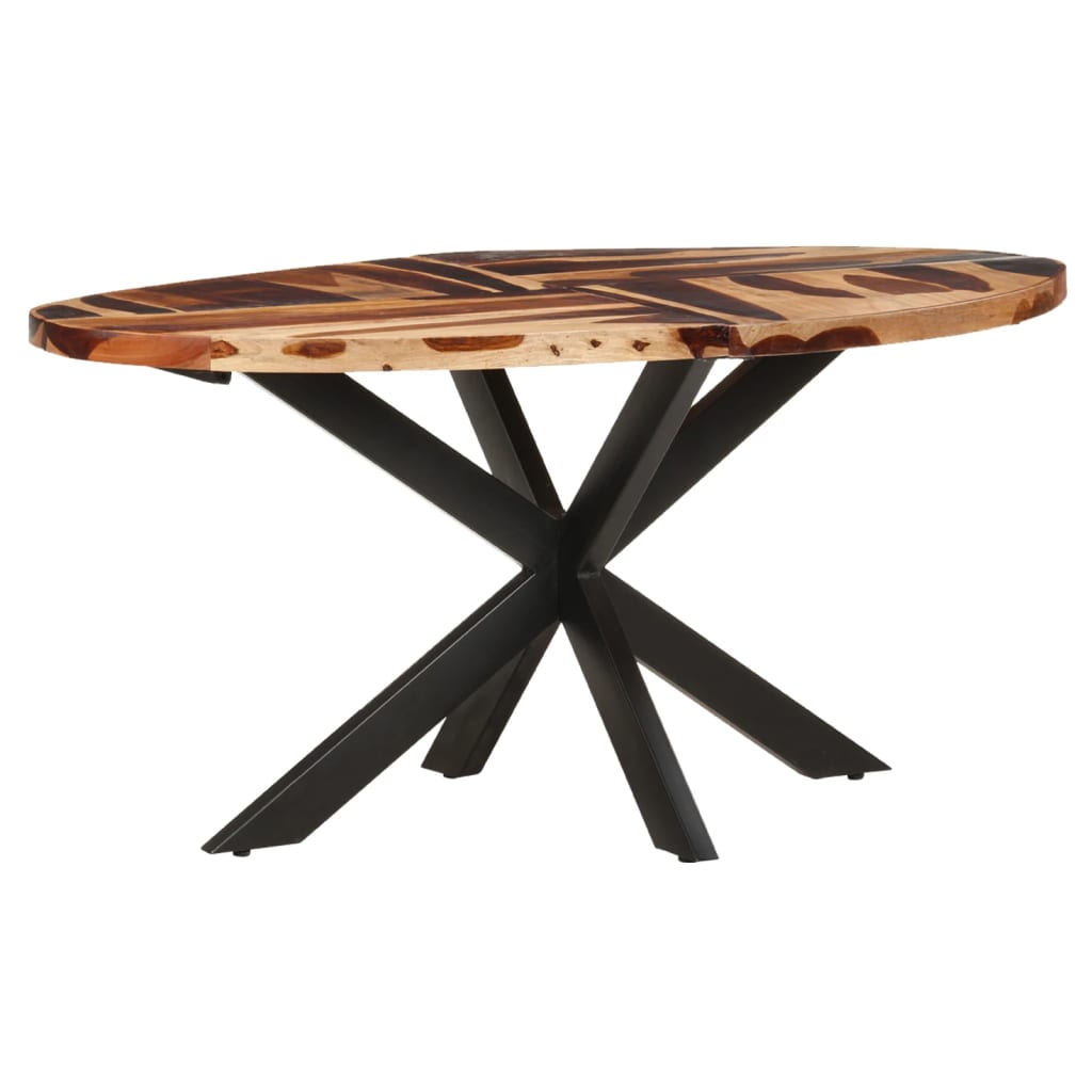 8720286105665_g_en_hd_5 vidaXL Dining Table 160x90x75cm Solid Acacia Wood - Image 6