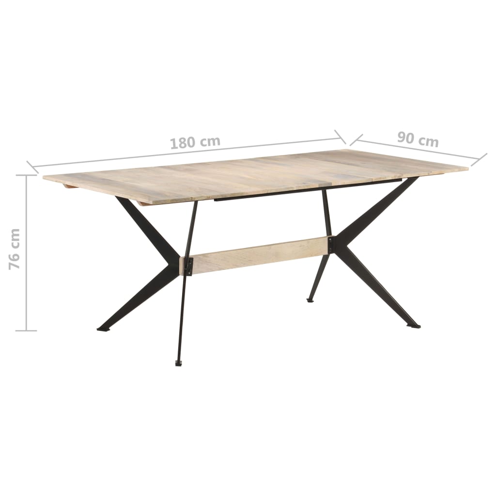 8720286105801_g_en_hd_5 vidaXL Dining Table 180x90x76 cm Solid Mango Wood - Image 6