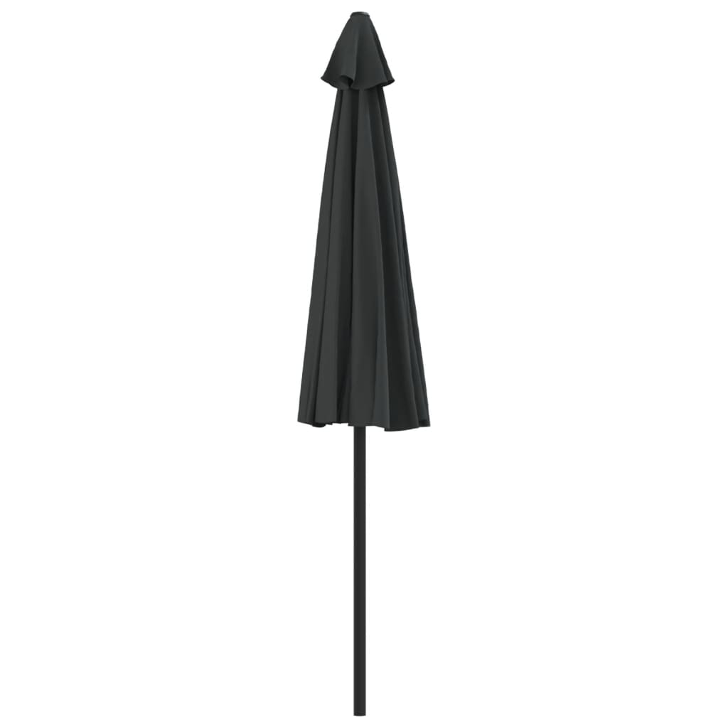 8720286106082_g_en_hd_3 vidaXL Balcony Parasol with Aluminium Pole Black 270x144x222 cm Half - Image 5