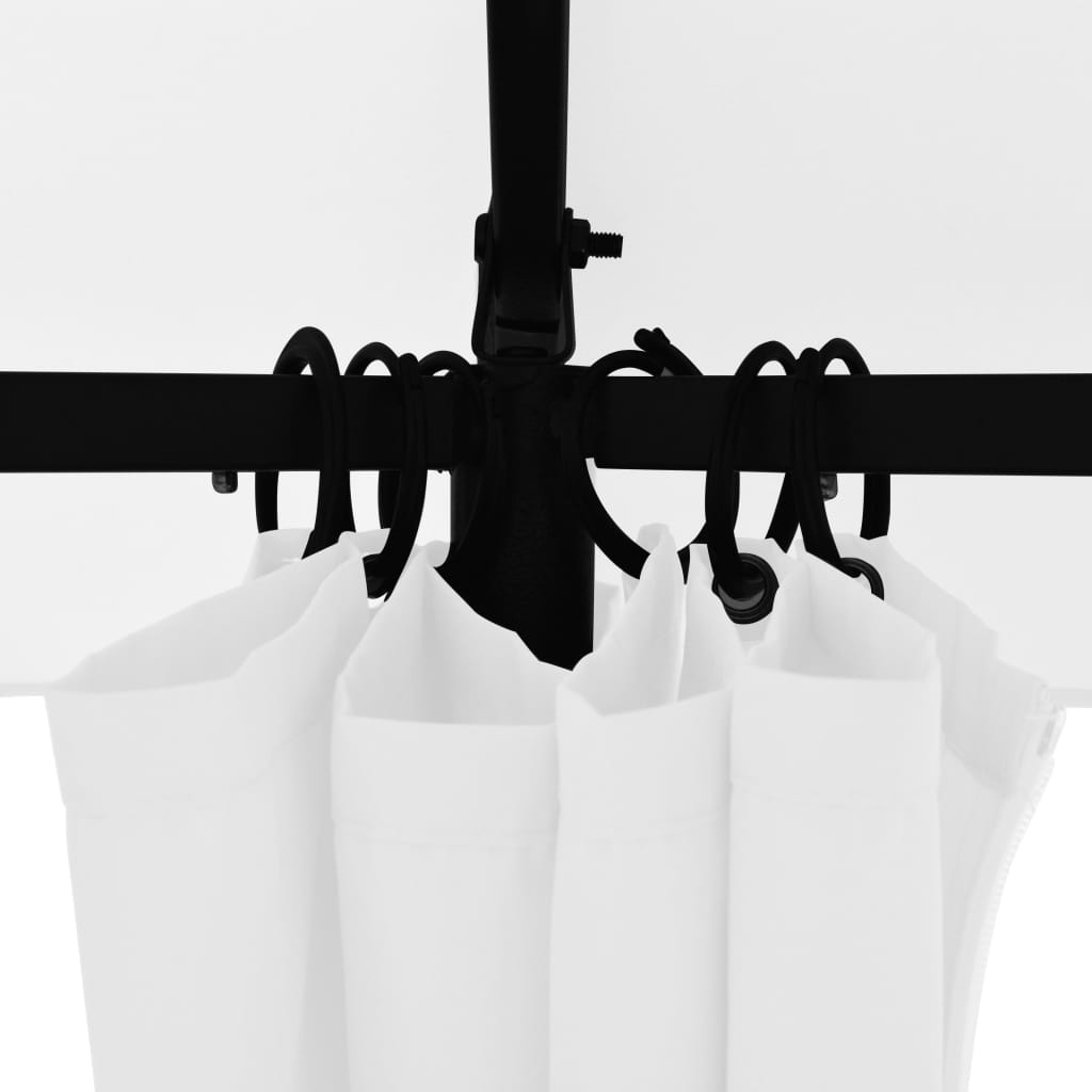 8720286106549_g_en_hd_5 vidaXL Garden Marquee with Curtains 360x312x265 cm White 180 g/m² - Image 6