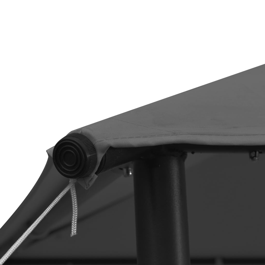8720286106600_g_en_hd_4 vidaXL Gazebo 3x3 m Anthracite Fabric and Steel 180 g/m² - Image 5
