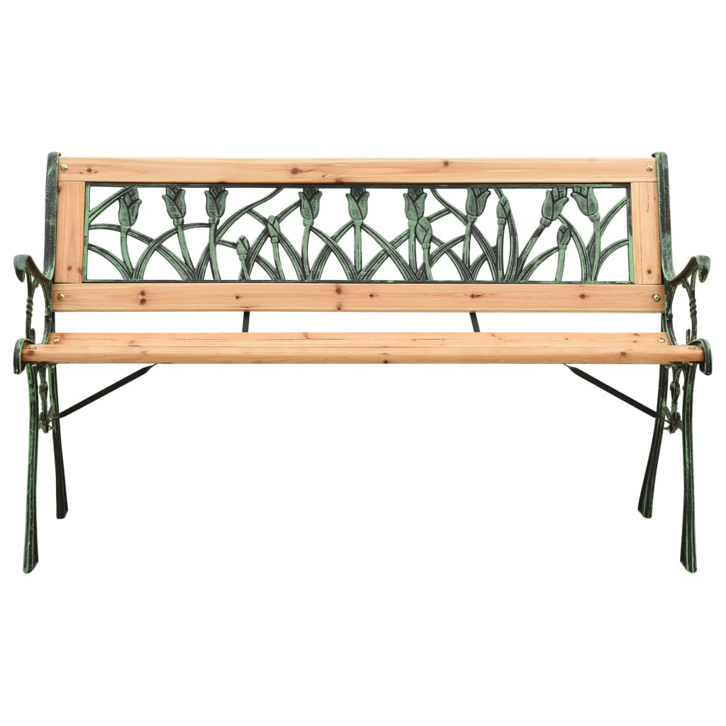 8720286106952_g_en_hd_1 vidaXL Garden Bench 122 cm Cast Iron and Solid Firwood - Image 2