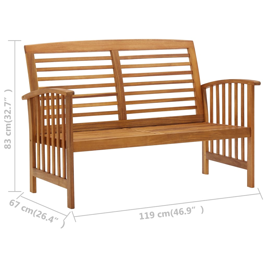 8720286107553_g_en_hd_7 vidaXL 2 Piece Garden Lounge Set Solid Acacia Wood - Image 8