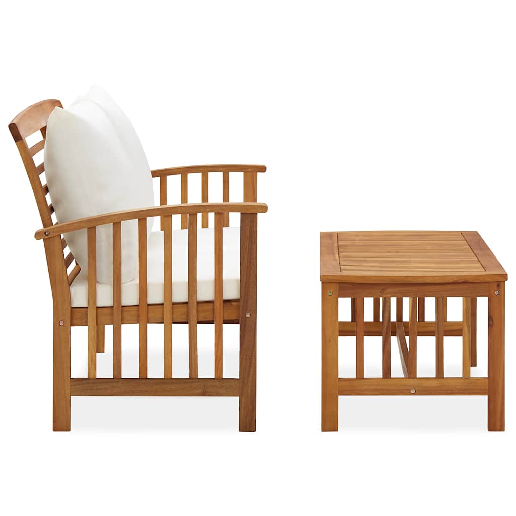 8720286107560_g_en_hd_1 vidaXL 2 Piece Garden Lounge Set with Cushions Solid Acacia Wood - Image 2