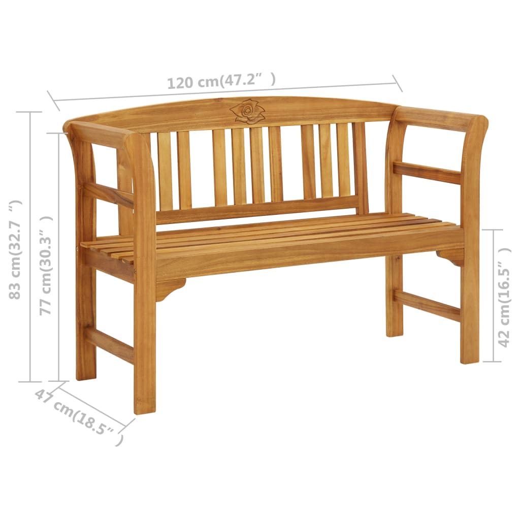 8720286107775_g_en_hd_5 vidaXL Garden Bench 120 cm Solid Acacia Wood - Image 6
